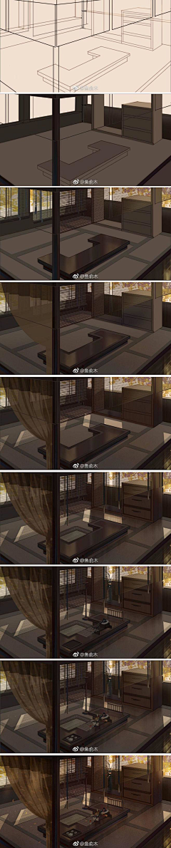 醉后不知天在水-采集到绘画教程