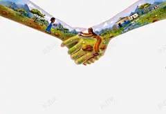 手拉手高清素材 卡通 彩色 手 手拉手 元素 免抠png 设计图片 免费下载 页面网页 平面电商 创意素材