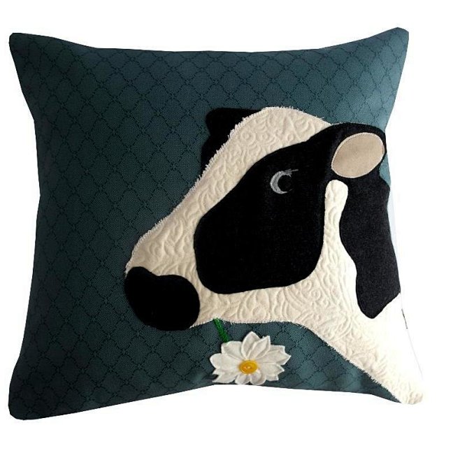 Beryl the cow cushio...