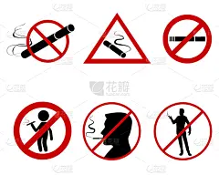 图标集,烟,分离着色,白色,红色,数字6,男人,图像,矢量,收集