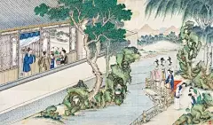 100张红楼梦插图，值得收藏！清代著名国画大师孙温先生用36年的时间
熬尽一生心血工笔重彩绘制的230幅巨幅图画
现存藏于大连旅顺博物馆