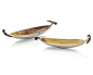 Set of Two Brown and Cream Lacquered Bowls - Jars/Urns/Vases/Bowls - Accessories - Accessories & Botanicals - Our Products