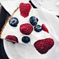 Close-up of Berry Pie