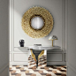 Perfect Matches: Sideboards and Mirrors in your Home Decor | See more at http://www.buffetsandcabinets.com