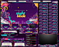 Purple Music Animated Twitch Overlay Package : Webcam, Screens, Panels, Alerts, Transition and Streamlabs Widgets image 1