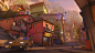 Overwatch 2 Rio de Janeiro Blizzcon Reveal, Thiago Klafke : Some screenshots that feature prominently some of the architecture work that I collaborated to the Rio de Janeiro map for Overwatch 2! Being from Brazil, it was an honor to work on this map and i