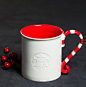 2015星巴克代购圣诞老人淘气雪人马克杯子随行保温拐杖糖水球包邮-淘宝网