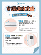 卡通简约空调选购攻略小红书封面配图