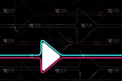 色彩现代背景中的社交网络风格。数字的背景。流的封面。社交媒体的概念。矢量插图。