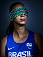 Brazil Nike olympic paralympic parathletes  Photography  portrait Salvarredy sport portrait