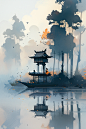 半城烟雨