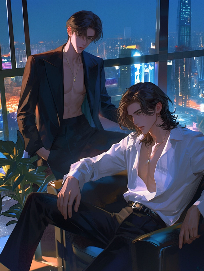 禁止二转采集
现代双男主 | Ai绘画
...
