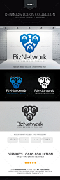 商业网络的标志——人类标志模板Biz Network Logo - Humans Logo Templates管理、商务、老板、头脑风暴、业务,同事,社区,层次结构,人类,领袖,领导,管理,网络,网络标识,人,专业、分享、共享、社会、社交媒体、社会监督、团队,科技,技术 administration, biz, boss, brainstorm, business, colleague, community, hierarchy, human, leader, leadership, management