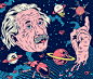 LE MONDE x Editorial Illustrations : LE MONDELa Plus Heureuse Idée d'Albert Einstein (Page Débats)L'Assurance-Vie N'a Pas Dit Son Dernier Mot (Suppléments Argent & Placements)Various editorial illustrations for articles in Le Monde, February 2016.