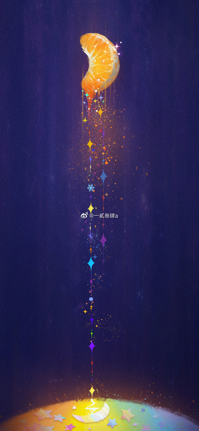 橘子星球✨_一貳叁肆__插画师作品_涂鸦...