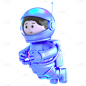 卡通感3D元素人物元素