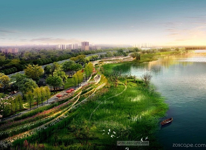 沱江滨江生态公园-滨水景观绿化带扩初设计方案文本
