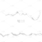 特效白色撕纸边缘元素素材