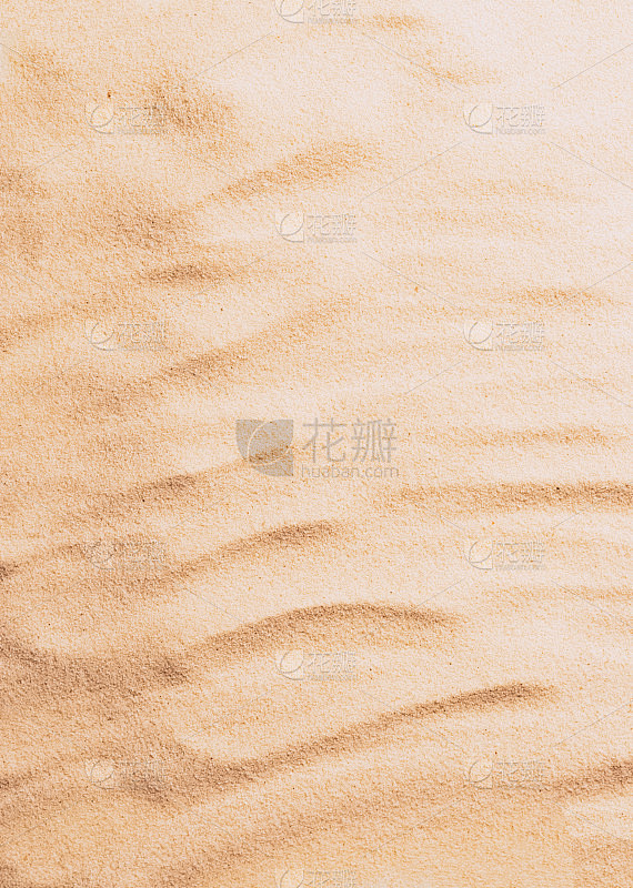 抽象的彩砂。产品介绍的天然沙质背景。顶视...