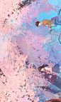 (勿改描述)@你看那是岸_朱夫人 采集收集   动漫情侣    二次元情侣  