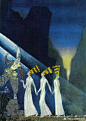 Kay Nielsen 北欧童话 /Old Tales From the... 来自春浓满楼情痴狂 - 微博