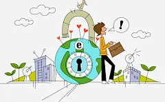城市上班族免抠素材_新图网 https://ixintu.com 上班族 手绘地球 手绘城市 手绘插画 矢量卡通上班族 矢量手绘地球 矢量手绘城市