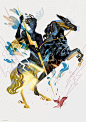 work collection II_SijaHong六厘__插画师作品_涂鸦王国gracg.com
