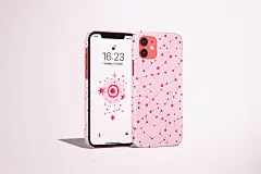 时尚抽象艺术粉红色宇宙星座天体行星天文图案插图插画ai设计素材下载_颜格视觉