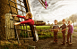 Photograph Windmill fun color by Adrian Sommeling on 500px