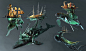 Fantasy Ships, Sebastian Luca : Ship concepts vol.1