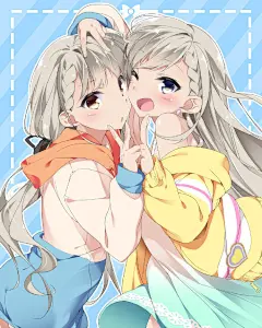 #某C爱吃葱# illust_id=74450047 #偶像大师灰姑娘女孩# #久川凪# #久川颯# #久川姉妹# #アイドルマスターシンデレラガールズ#
「Tig-Hug-Oxymoron」/「MtU@ついった」的插画 [pixiv]
O网页链接 ​​​​