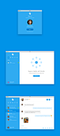 Skype for Mac Concept on Behance
