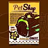 矢量,宠物商店,动物,剧场售票处,宠物,传单,概念,垂直画幅,塑胶