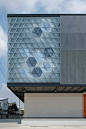 Completed in 2017 in Nonthaburi, Thailand. Images by BeerSingnoi. The 3-story mixed use building occupies a 1,500 square-meter footprint gathering function for Ice Factory on ground floor, Office on second floor,...
