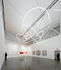 Ambienti Spaziali by Lucio Fontana, light installation, Gagosian Gallery, NY: 