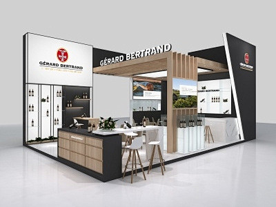 GERARDBERTRAND红酒展览模型
