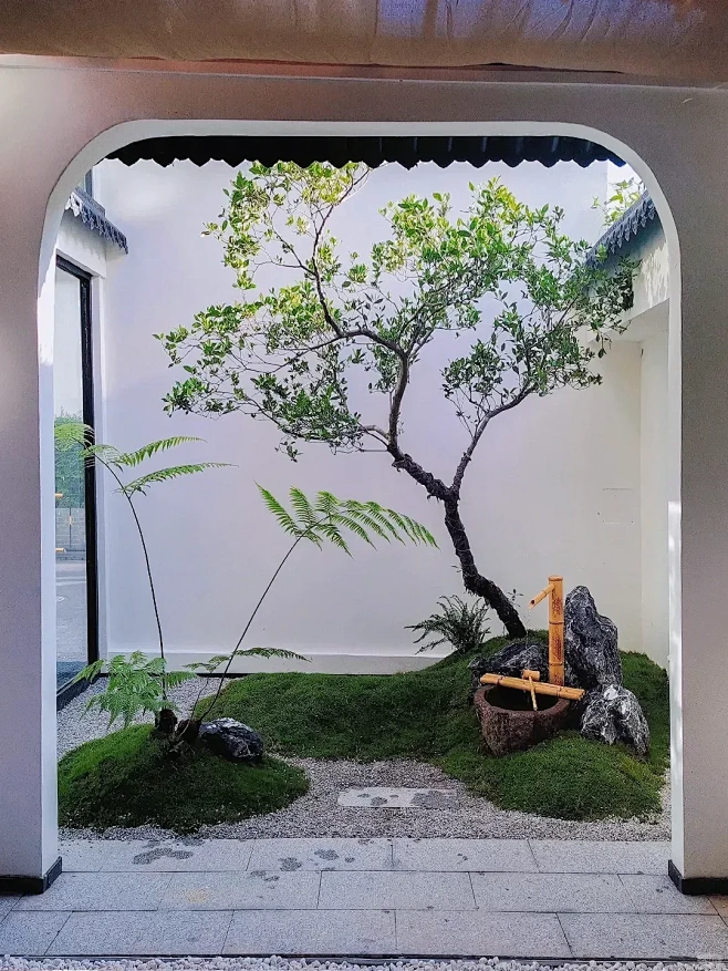禅意庭院——新中式庭院景观花园 - 小红书-花瓣网