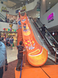Dizzengof Center / Fanta Slide ;-) "Leave your customers extremely satisified... they'll all love your 'Ad Slide'!" We deliver advertising campaigns throughout the UK and Europe, but we also welcome enquiries from around the globe too! For all o