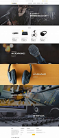 Albedo - Audio Shop MotoCMS Ecommerce Template