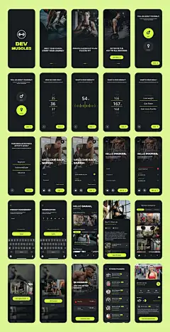 12组运动健身类App界面设计 - 优优教程网 - 自学就上优优网 - UiiiUiii.com : 健康管理类除了日常的运动饮食指导外，还 ...