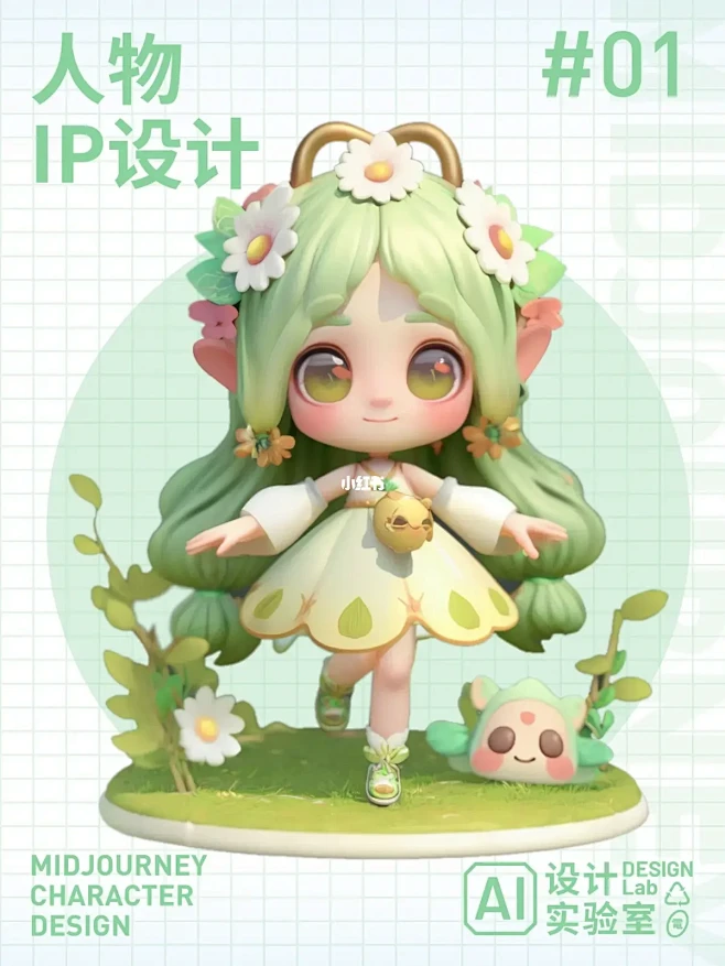 Midjourney | 精灵系列ip形...