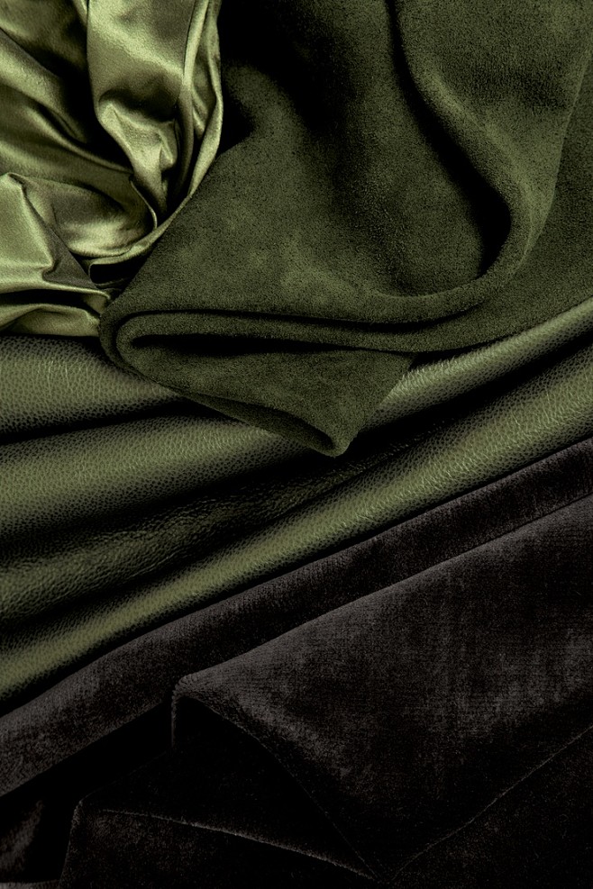 Green velvet, textur...