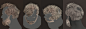 Real Time Hair and Beard with workflow info, Sathish Koththolla : This is the hair that i made for my personal Game character. The hair is about 12k polygons. I rendered the hair using marmoset toolbag.
- I made hair strips using Maya xgen. 
- Then arrang