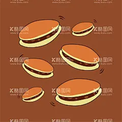 卡通铜锣烧  - 源文件下载【酷图网】夹心铜锣烧,西式小吃,糕点,黄金饼,蜂蜜,美食,小吃,煎饼,烧饼,大饼,饼,海报,宣传,广告,新上市,食品,西点,甜点,红豆,红豆馅,蛋糕,下午茶,美味,风味,叮当,台湾小食,日式小吃,零食,茶点,夹心蛋糕,西餐,烘焙,豆沙,卡通,手绘,插图,插画,矢量,素材,元素,铜锣烧插画,日本料理,动感,简约