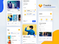 电子商务移动APP界面设计 Shop UI Kit  每日UI源文件分享 :  