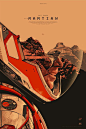Oliver Barrett’s poster for The Martian