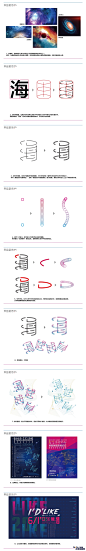 AI制作立体环绕曲线海峡两岸文字 飞特网 AI实例教程