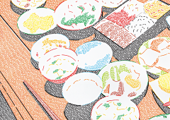 厨子爱画画采集到治愈插画