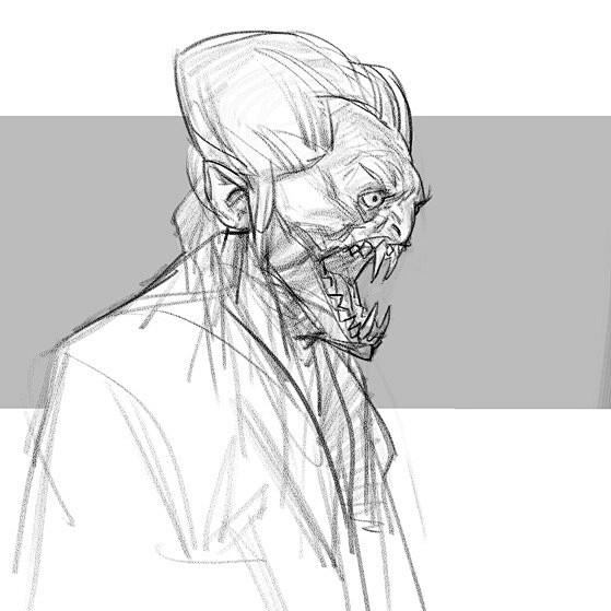 Whole bunch of sketc...