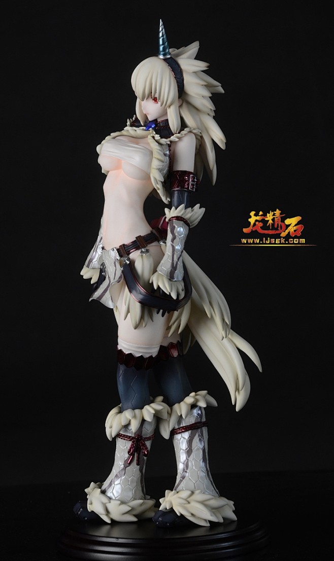 龙精石gk手办wf2014冬麒麟装少女配召雷剑怪物猎人成品预订淘宝网